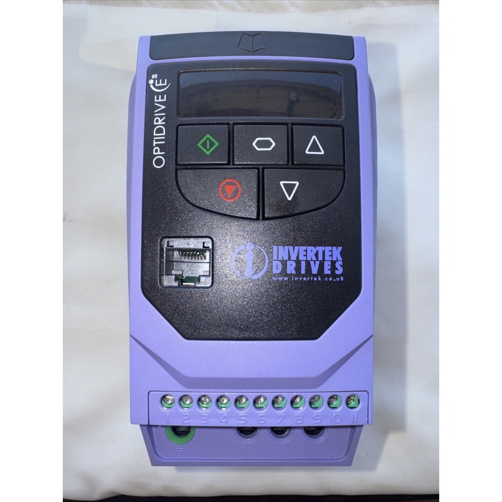 Invertek ODE-2-11005-1H012-01 Optidrive E2 VFD Drive Inverter 120V 1P 0.5HP 7A